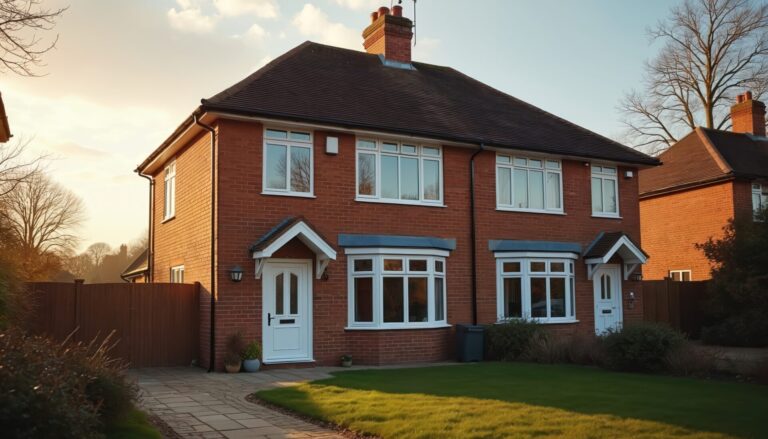 UK Semi detached house