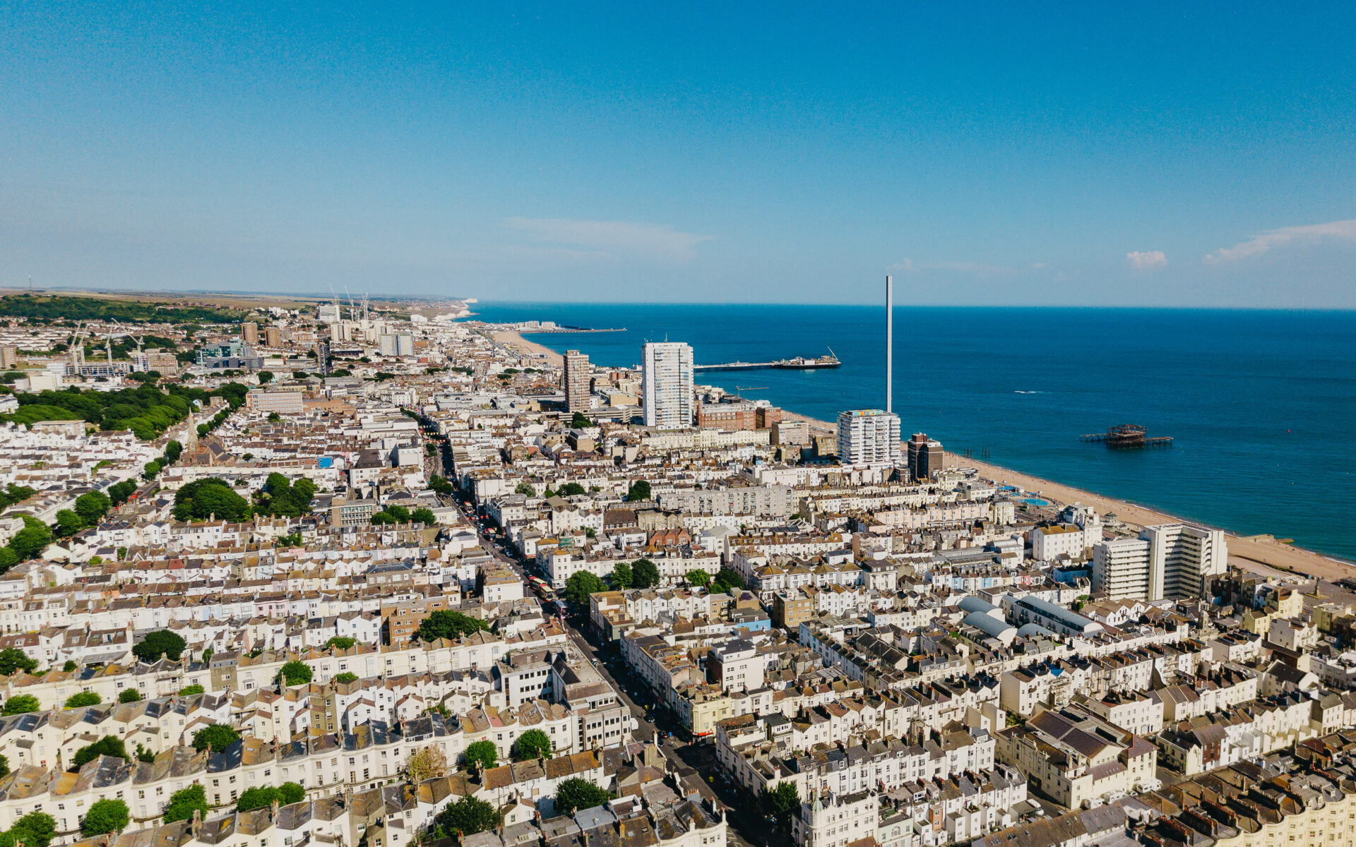 Brighton Ariel View
