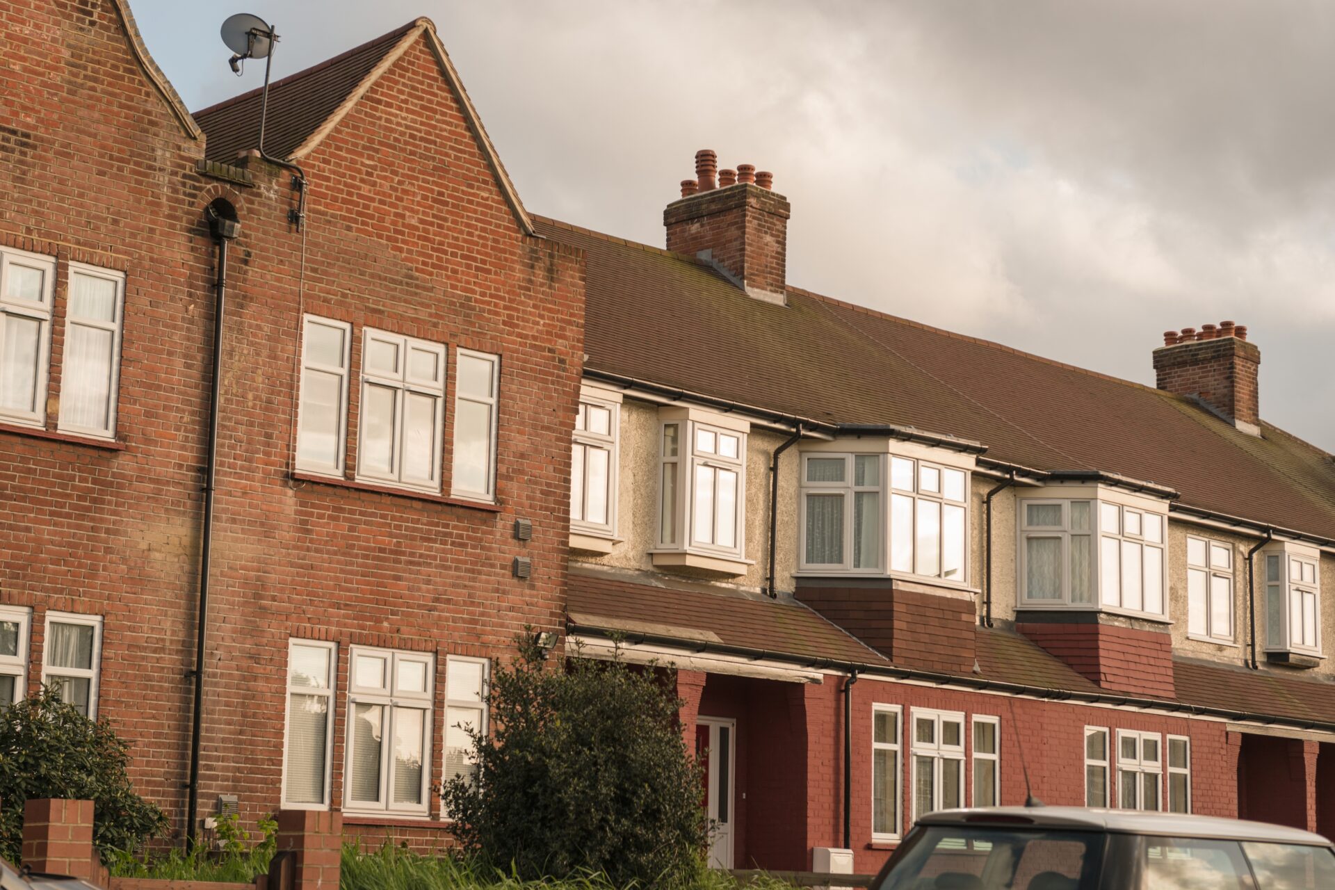 Terraced residential properties in Northwich representing HMO housing and landlord compliance requirements in 2026