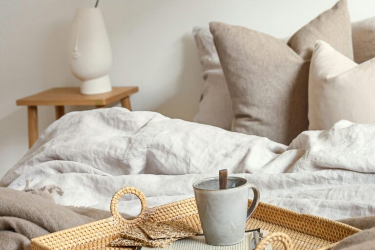 Stylish modern bedroom interior representing homes for sale across Tunbridge Wells postcodes TN1 TN2 TN3 and TN4