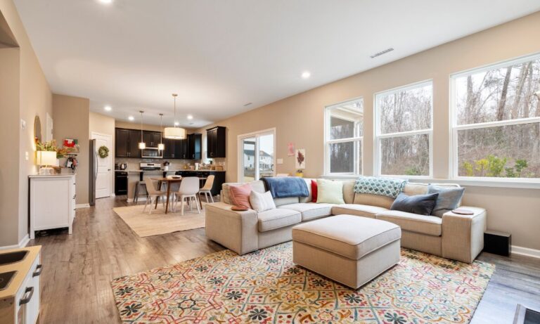 Bright open-plan living room and kitchen in a modern home, representing Morley house prices and buyer demand in 2026.