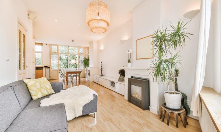 Bright modern living room in a well-presented home, representing property demand near Tilehurst Station.