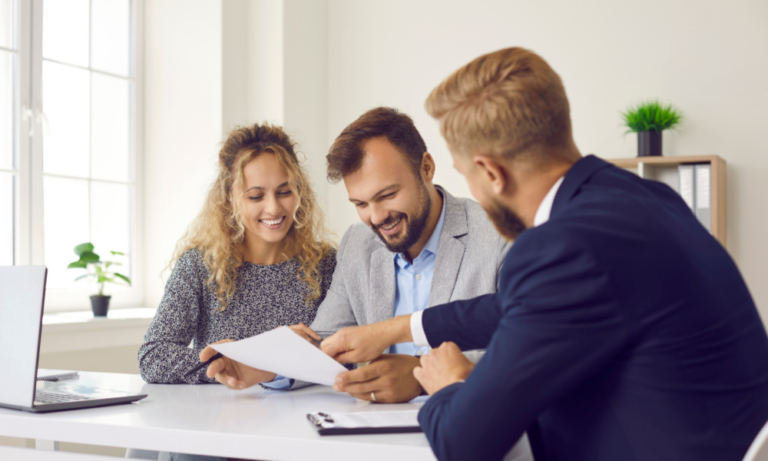 Landlord reviewing digital property accounts and tax records for Making Tax Digital compliance in Tunbridge Wells.